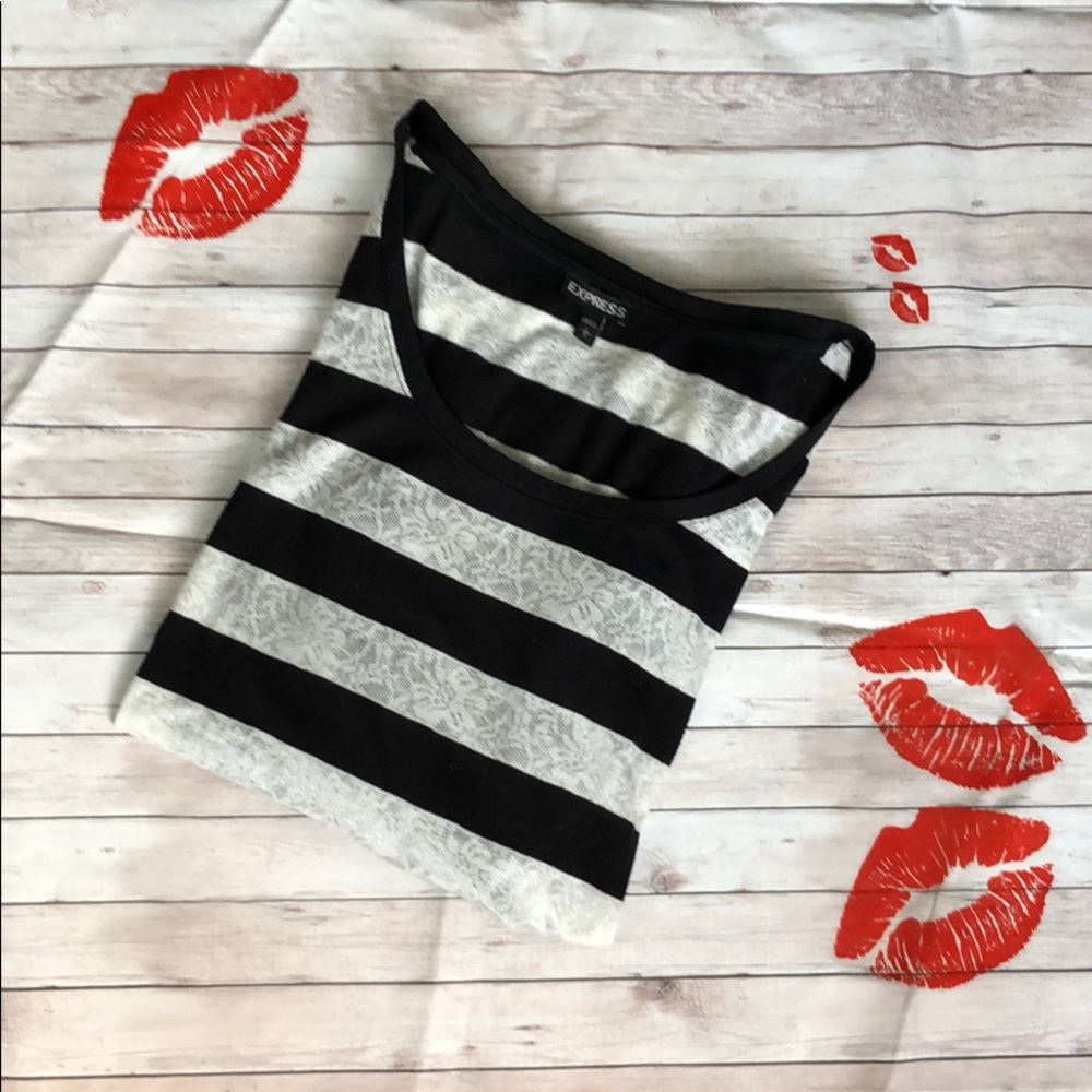 EXPRESS Long Sleeve Knit Top